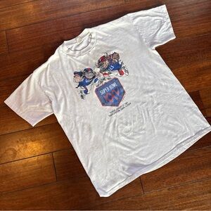 Vintage Buffalo Bills TShirt Adult XL Character Tee NFL Football Super Bowl 1991